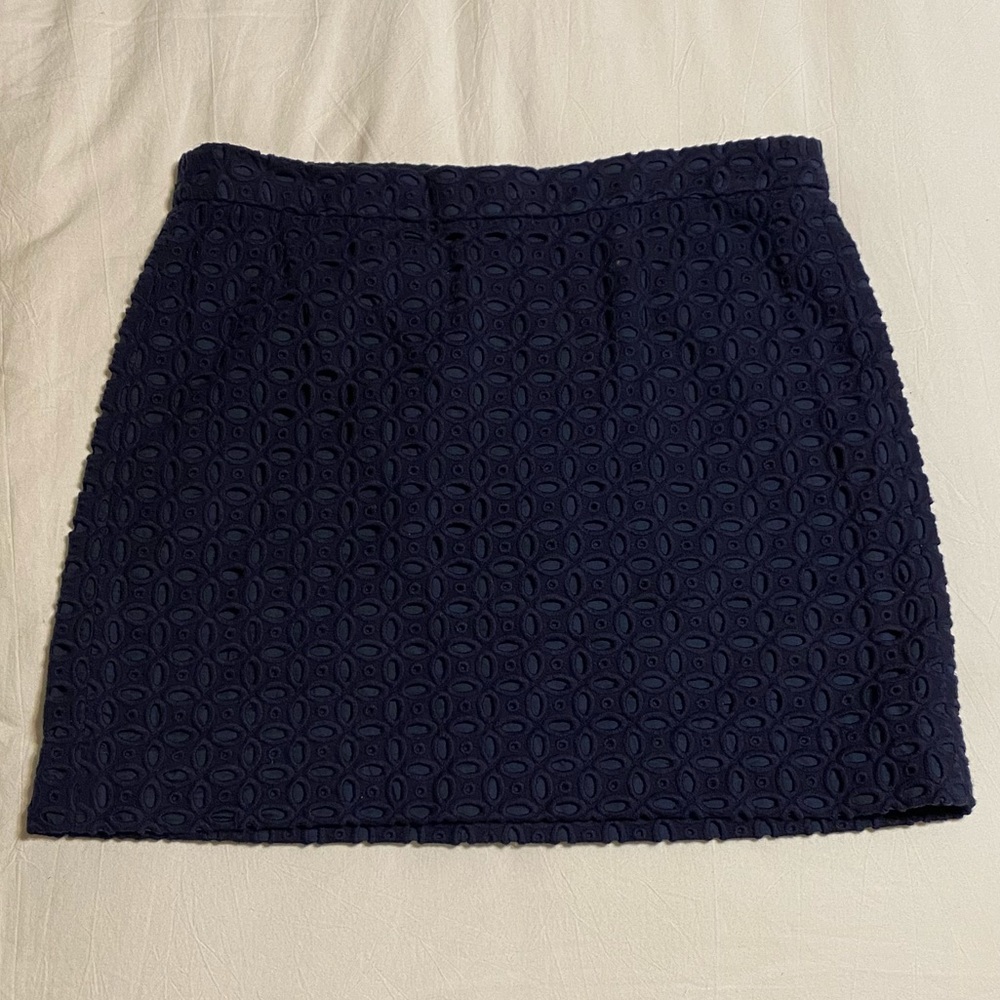 Blue J. Crew Skirt